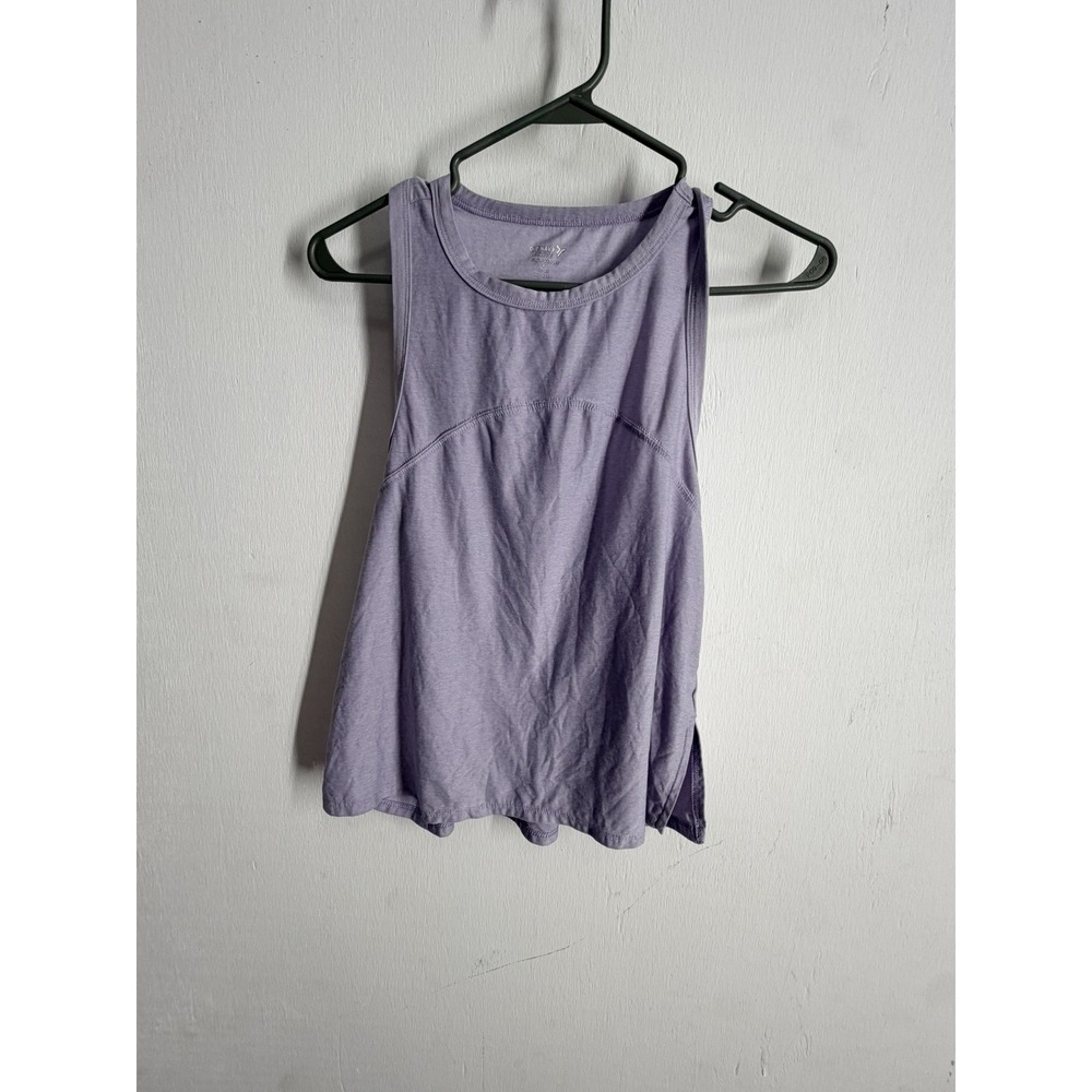 Old Navy Active Cloud 94 Soft Tank Top Purple Racerback Go-Dry Small Athleisure